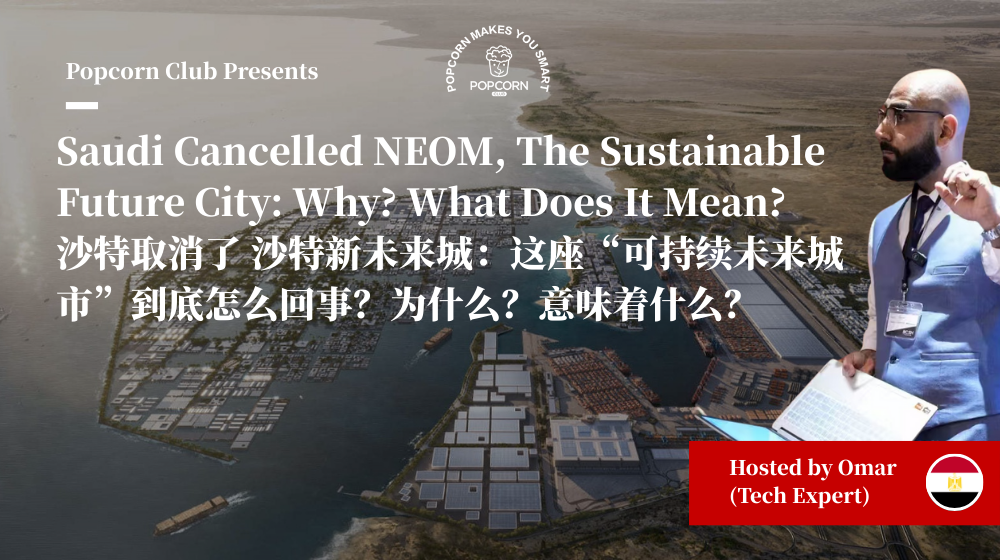 Saudi Cancelled NEOM, The Sustainable Future City: Why? What Does It Mean? 